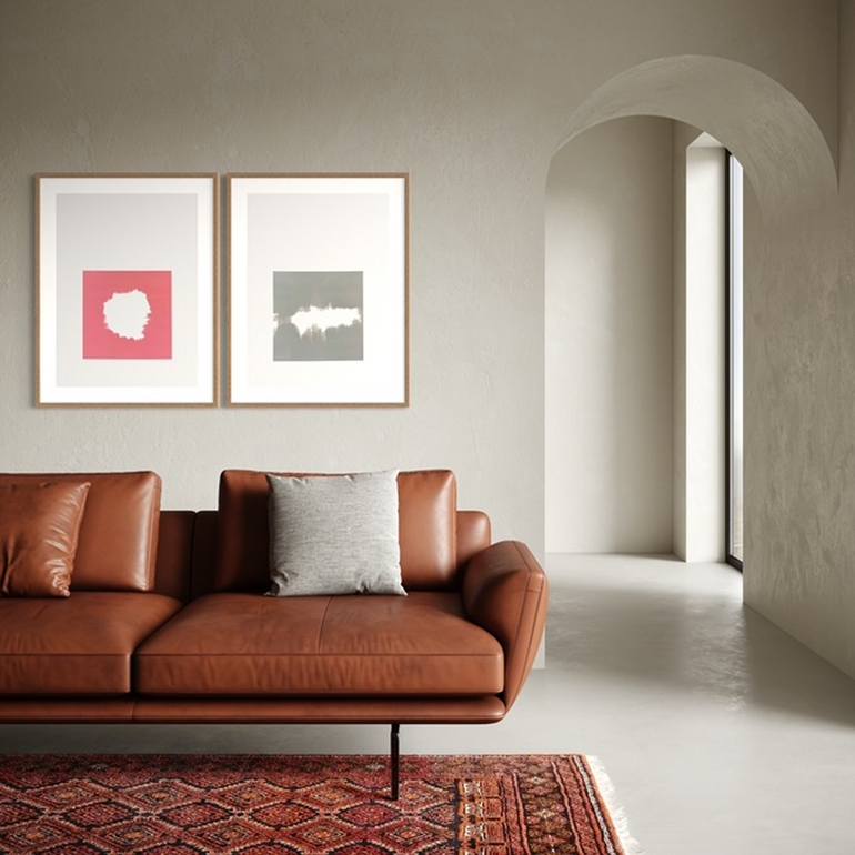 Original Minimalism Abstract Painting by Peter Valcarcel