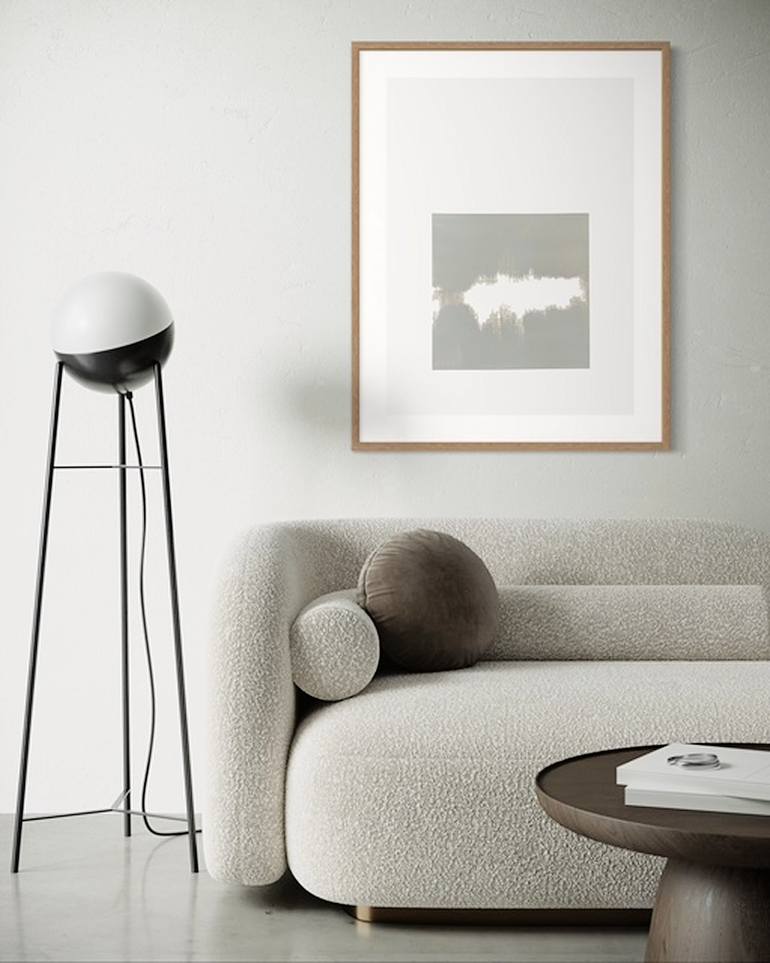 Original Minimalism Abstract Painting by Peter Valcarcel