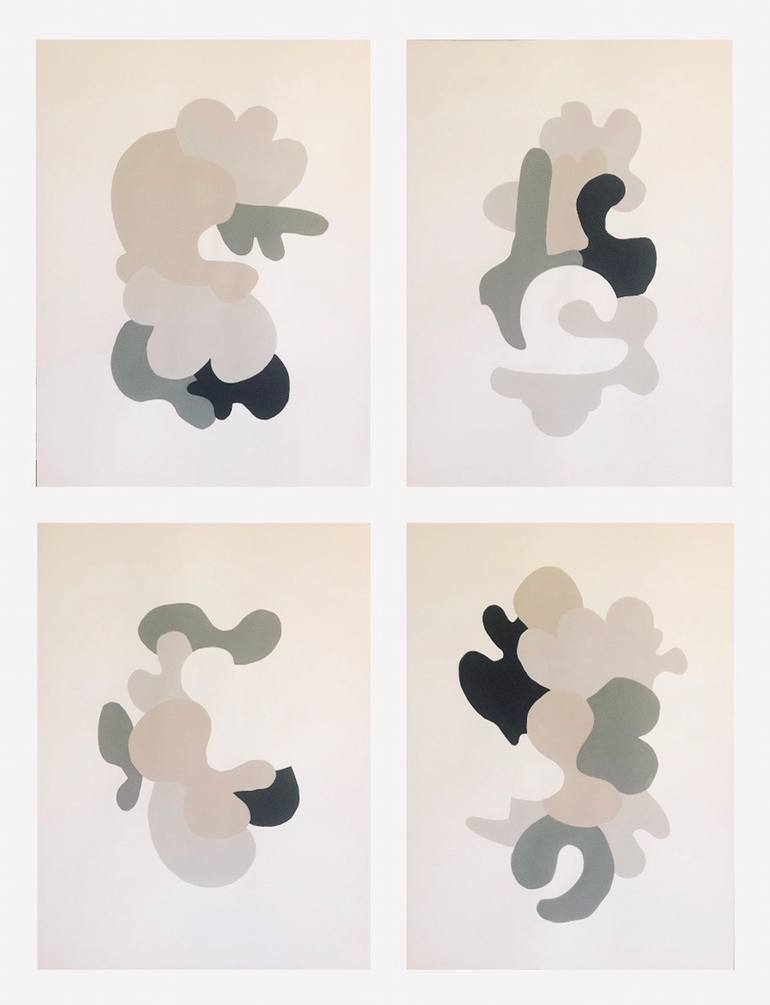 Original Abstract Painting by Peter Valcarcel