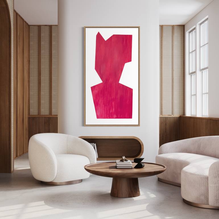 Original Cubism Abstract Painting by Peter Valcarcel