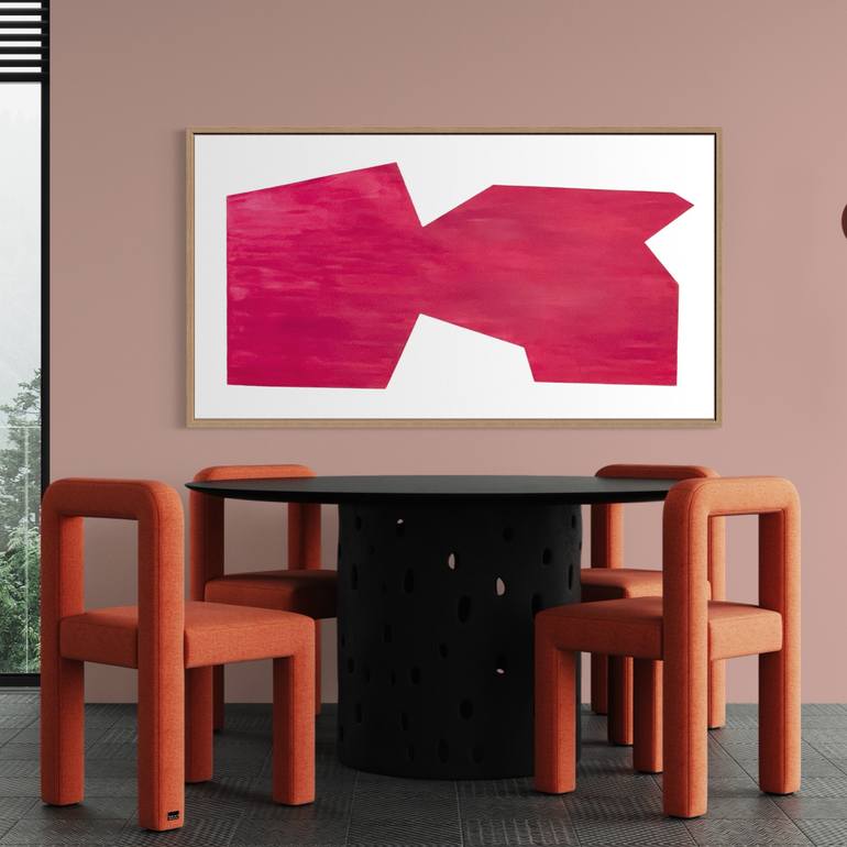 Original Cubism Abstract Painting by Peter Valcarcel