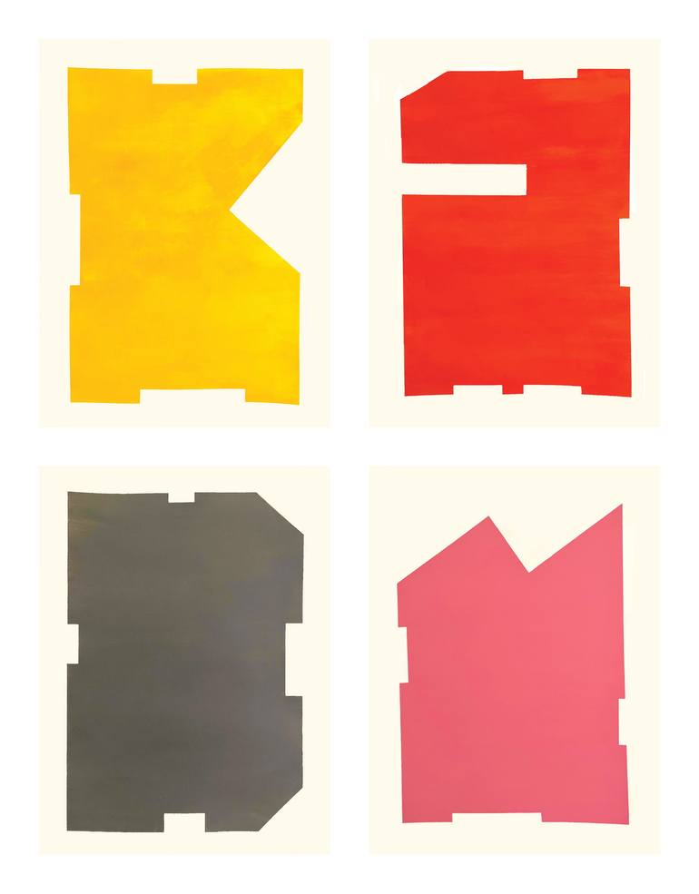 Original Contemporary Abstract Painting by Peter Valcarcel