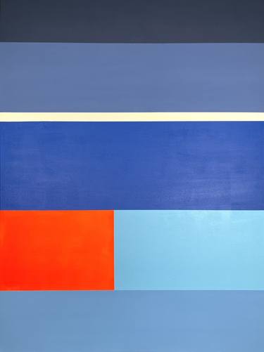 Print of Abstract Geometric Paintings by Peter Valcarcel