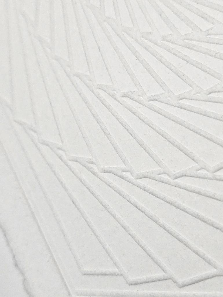 Original Abstract Geometric Printmaking by Mariana Oliveira