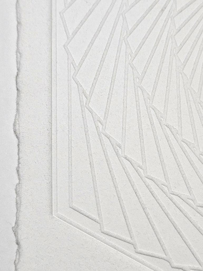 Original Abstract Geometric Printmaking by Mariana Oliveira