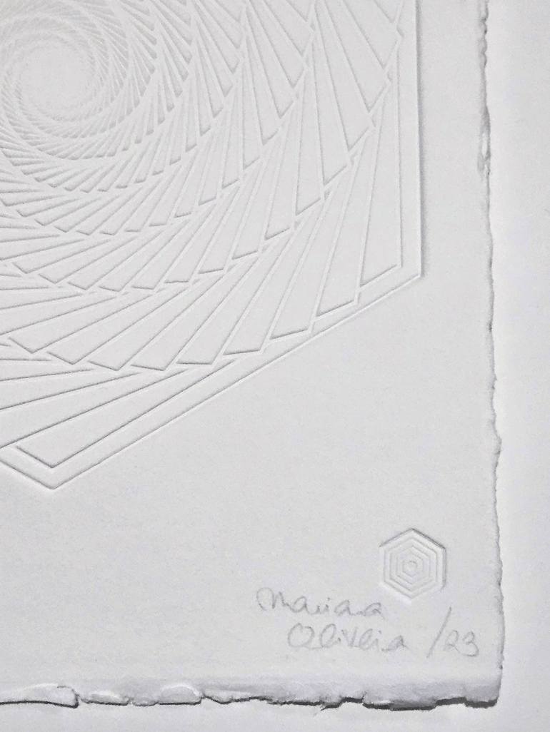 Original Abstract Geometric Printmaking by Mariana Oliveira
