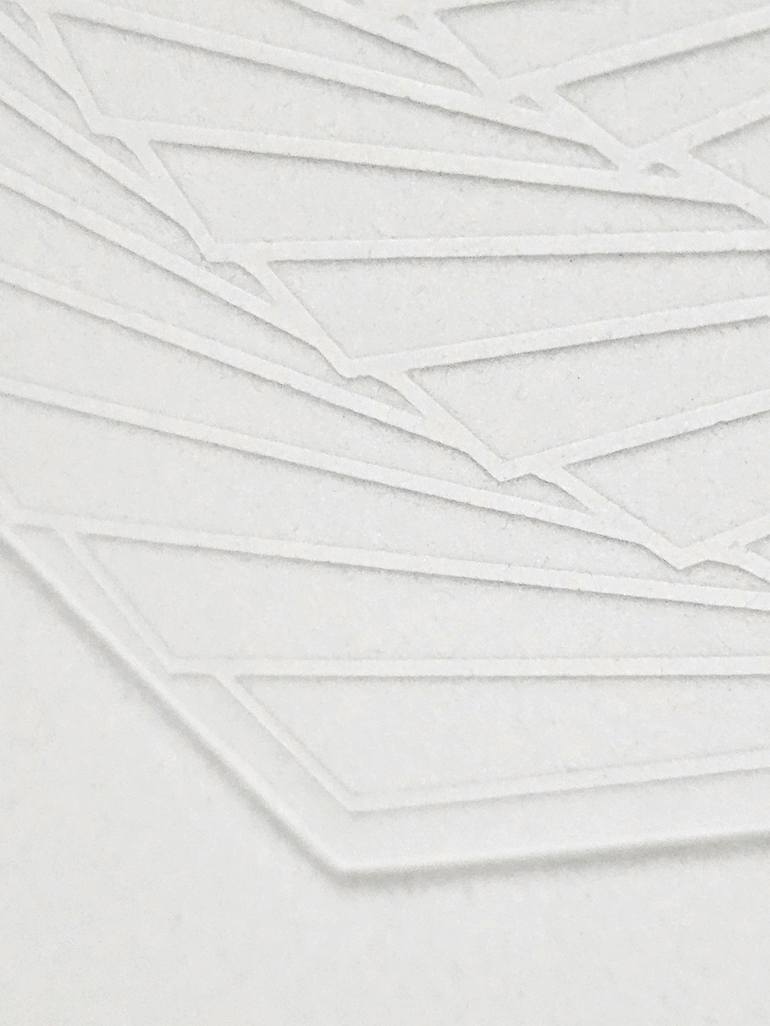 Original Abstract Geometric Printmaking by Mariana Oliveira