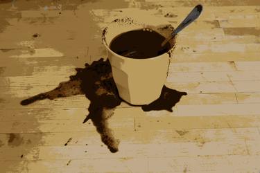 Spilled Coffee - Limited Edition of 10 thumb