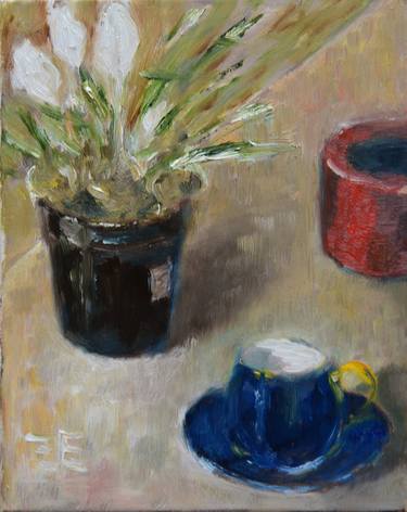 Print of Figurative Still Life Paintings by Elena Zapassky