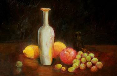 Original Impressionism Still Life Paintings by Willis Moore