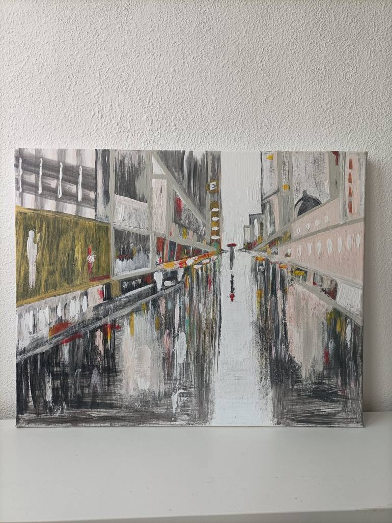 Original Cities Painting by Isabel Grantte