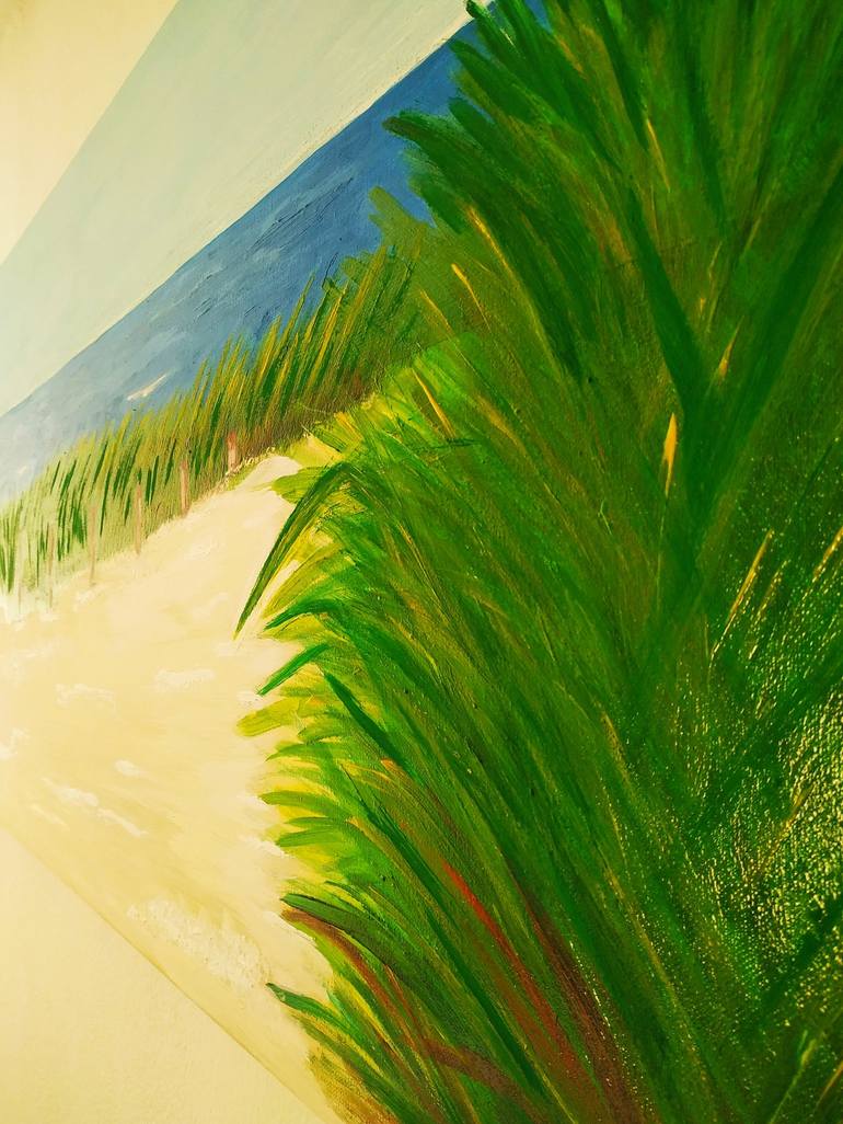Original Modern Beach Painting by Isabel Grantte