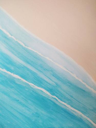Print of Impressionism Beach Paintings by Isabel Grantte