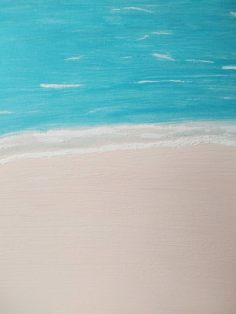 Original Beach Painting by Isabel Grantte