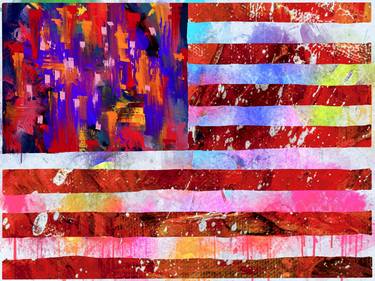 American Flag Pop Art thumb