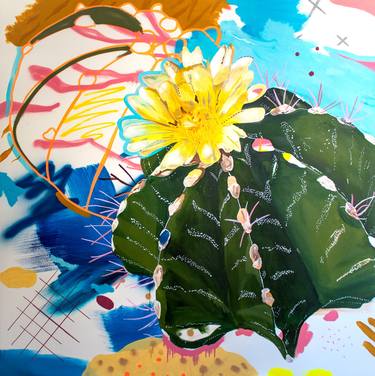 Original Contemporary Botanic Paintings by Alejandra De La Torre