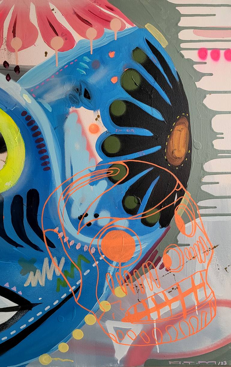 Original Figurative Travel Painting by Alejandra De La Torre