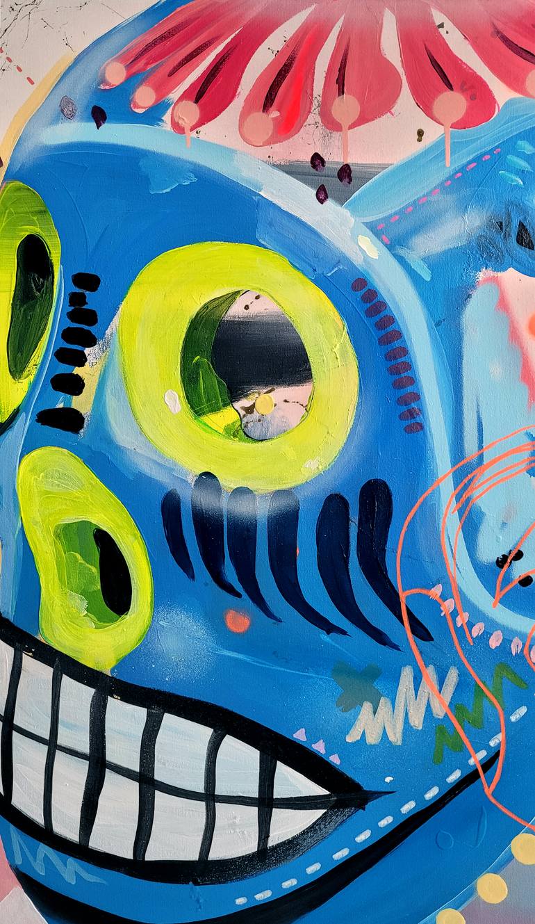 Original Figurative Travel Painting by Alejandra De La Torre