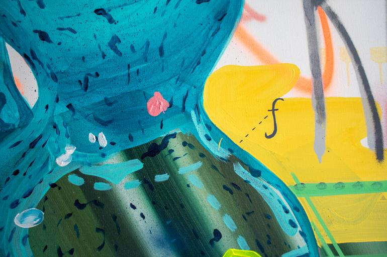 Original Street Art Still Life Painting by Alejandra De La Torre