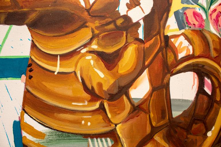 Original Figurative Still Life Painting by Alejandra De La Torre