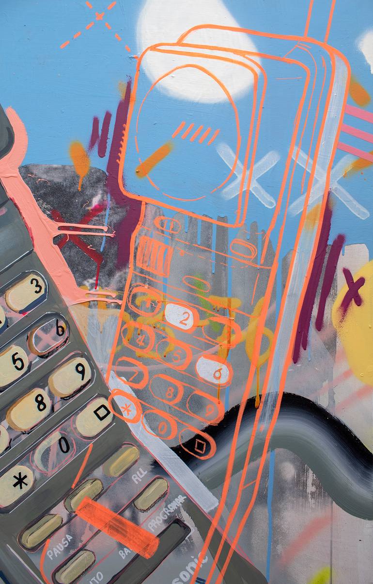 Original Figurative Home Painting by Alejandra De La Torre