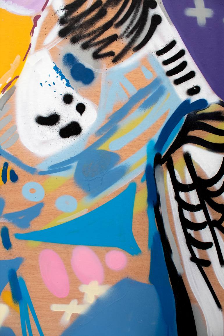 Original Pop Art Animal Painting by Alejandra De La Torre