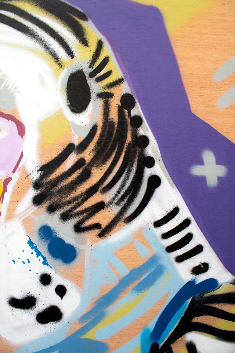 Original Pop Art Animal Painting by Alejandra De La Torre