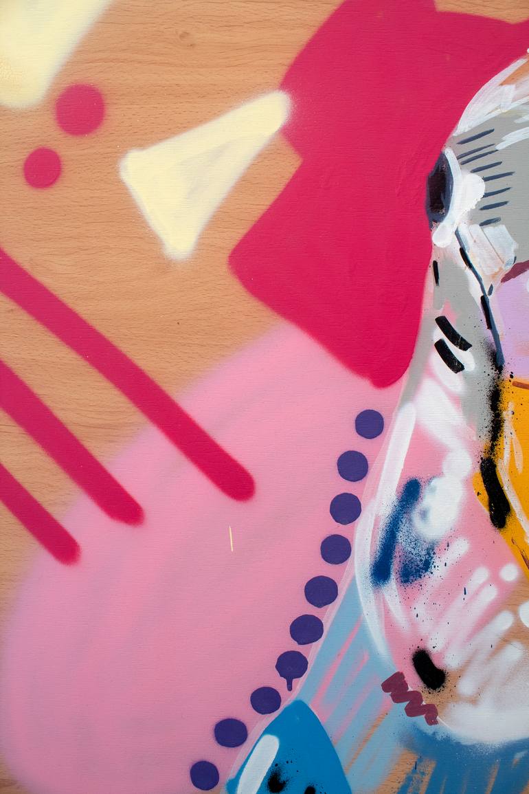 Original Pop Art Animal Painting by Alejandra De La Torre