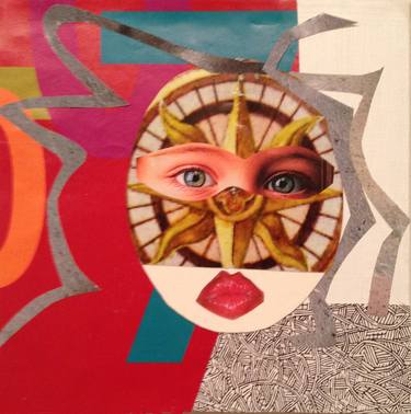 Original Abstract People Collage by Alice Harrison