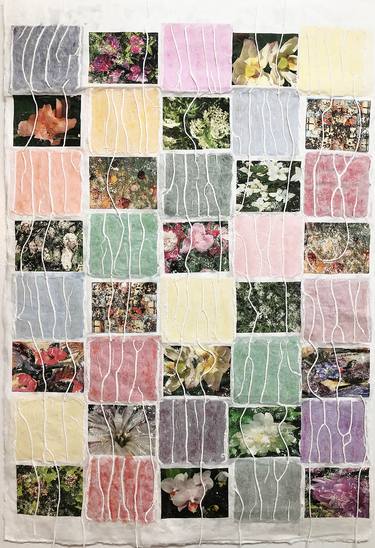 Original Abstract Nature Collage by Alice Harrison