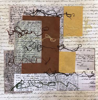Original Abstract Collage by Alice Harrison
