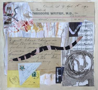 Print of Abstract Collage by Alice Harrison