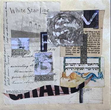 Original Abstract Collage by Alice Harrison