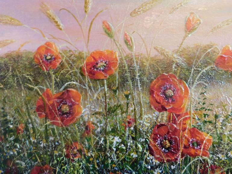 Original Realism Floral Painting by Valeriy Lutsenko