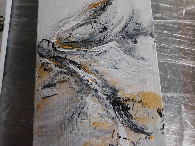 Original Abstract Expressionism Abstract Painting by Valeriy Lutsenko