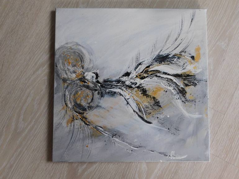 Original Abstract Expressionism Abstract Painting by Valeriy Lutsenko
