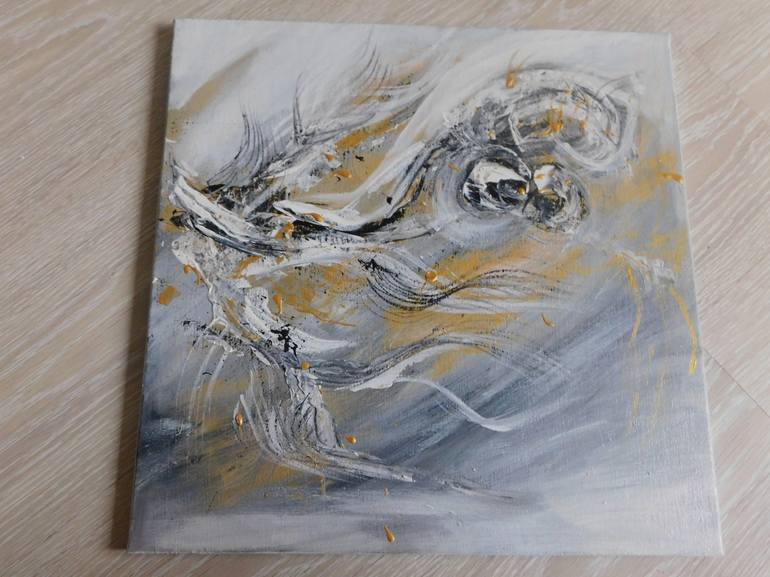 Original Abstract Expressionism Abstract Painting by Valeriy Lutsenko