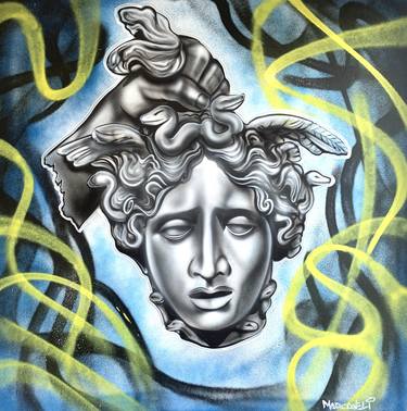 Print of Street Art Classical mythology Paintings by Marc Money