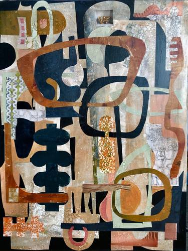 Print of Modern Abstract Collage by Joni Beamish