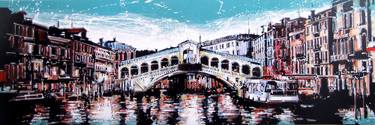 Original Figurative Cities Paintings by ANDREA GNOCCHI