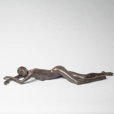 Original Fine Art Nude Sculpture by Jack Gibson