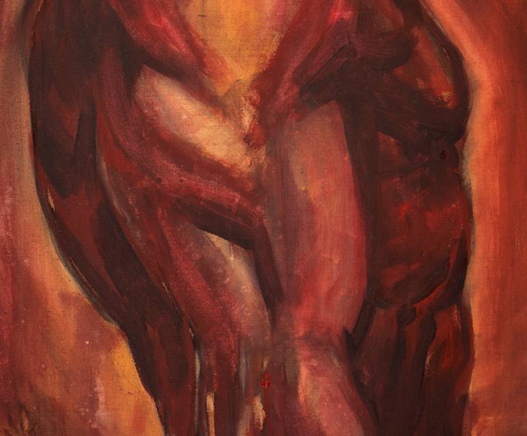 Original Expressionism Body Painting by Diego Jimeno