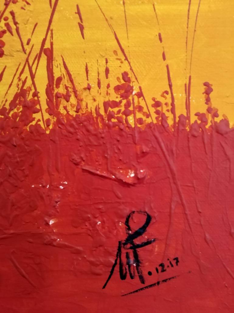 Original Expressionism Landscape Painting by Michael The Colorist