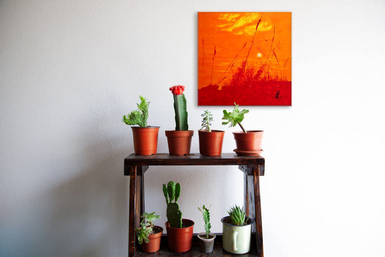 Original Expressionism Landscape Painting by Michael The Colorist