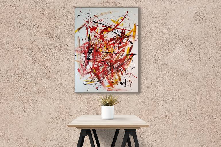 Original Abstract Expressionism Abstract Painting by Michael The Colorist