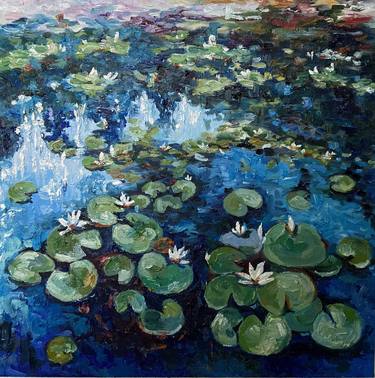Water Lilies / Claude Monet / Reproduction Painting thumb