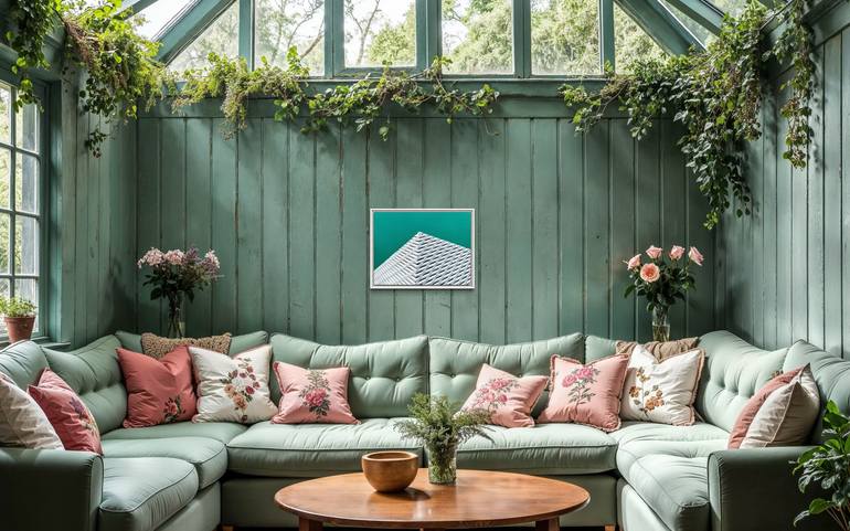 Original Contemporary Architecture Painting by Tony  Smith