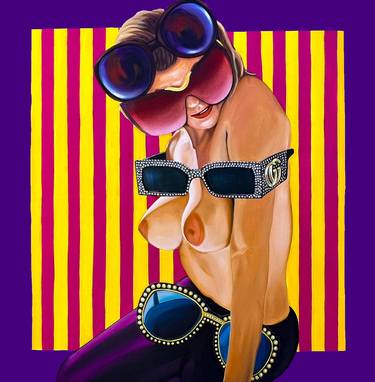 Original Contemporary Fashion Paintings by Tony Smith