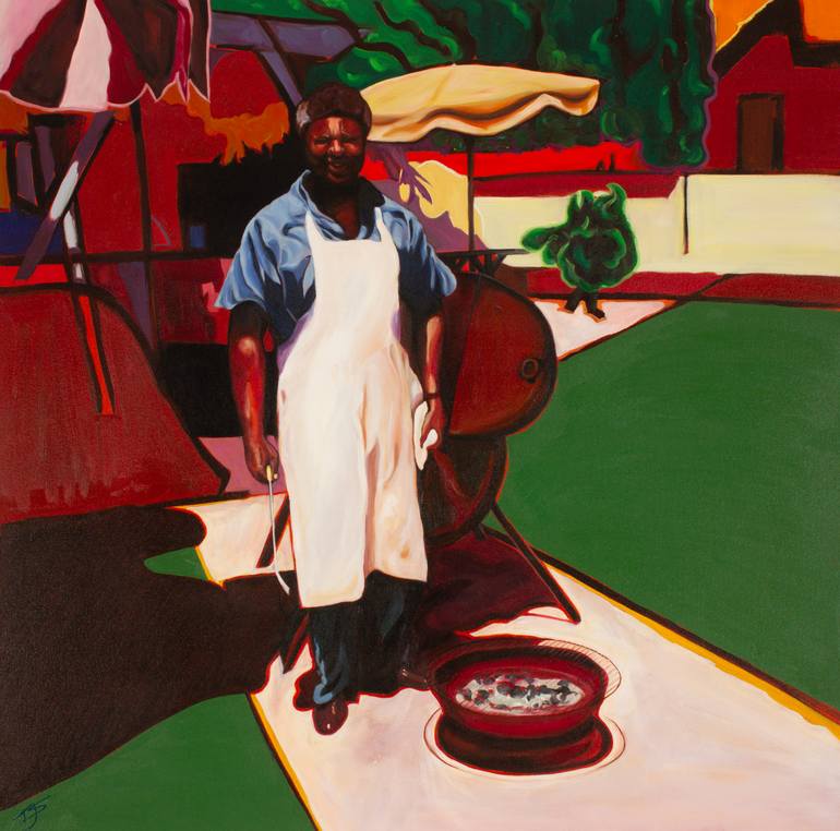 Original  Painting by tony  smith