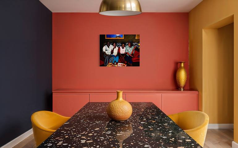 Original Contemporary People Painting by Tony  Smith
